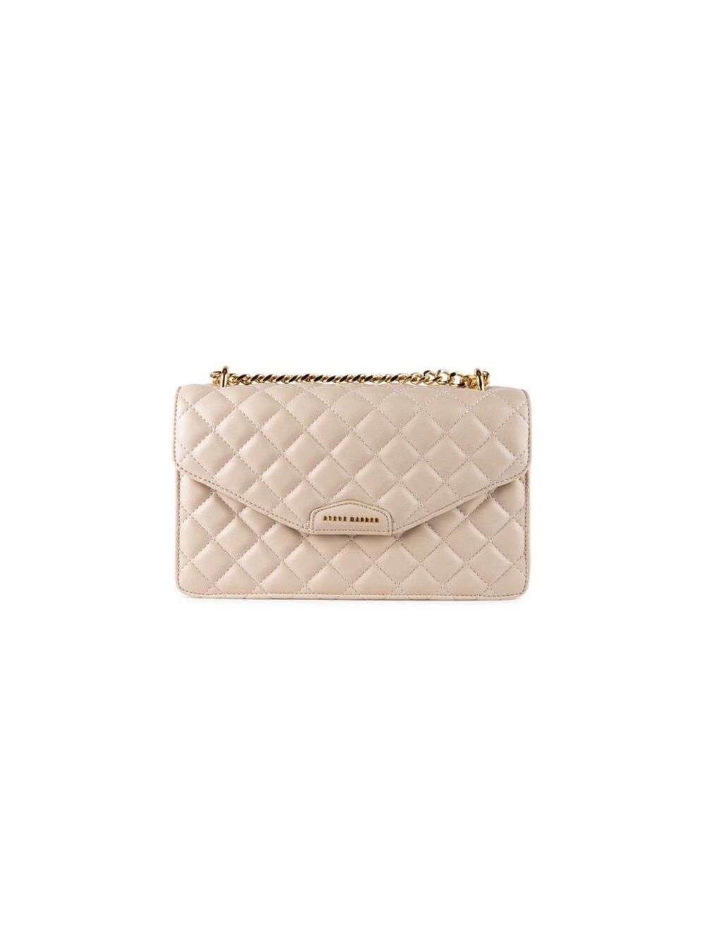 Steve Madden Bilana Quilted Convertible Crossbody Bag - Cream